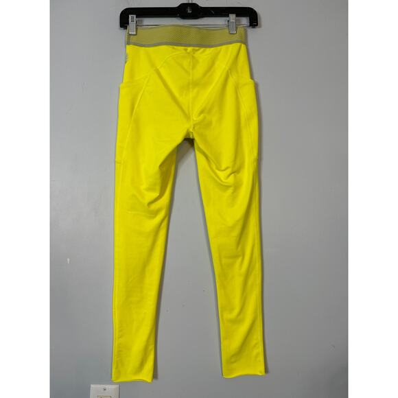 Free People Movement Running Leggings Yellow Size Small Women’s Activewear - Picture 2 of 6
